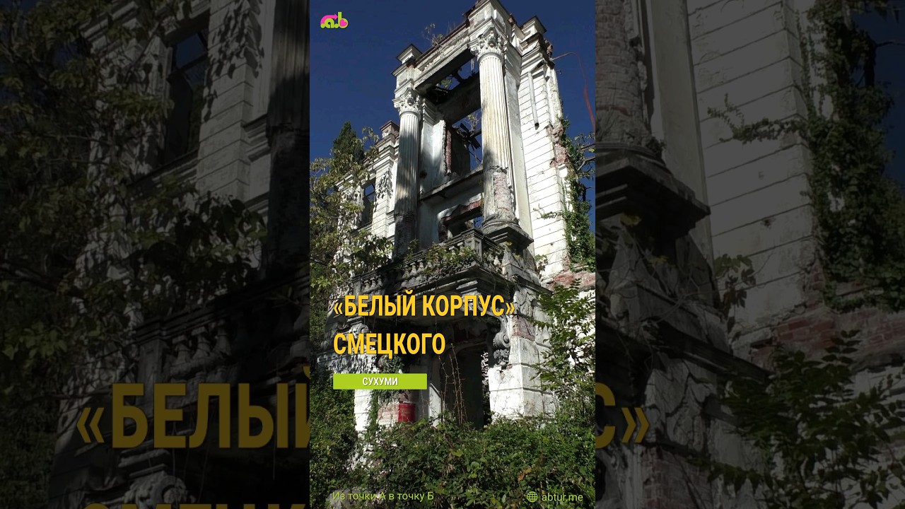 Дворец князя Смецкого, заброшенный Белый Корпус.